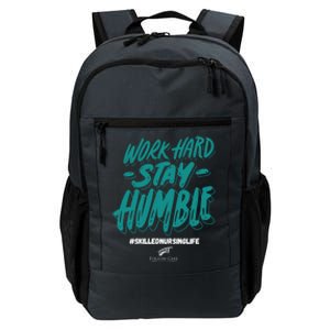 Work Hard Stay Humble Folsom Care Center Gift Daily Commute Backpack