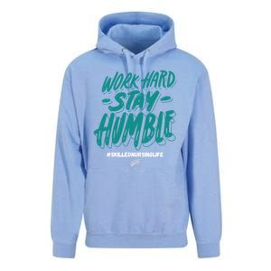 Work Hard Stay Humble Folsom Care Center Gift Unisex Surf Hoodie