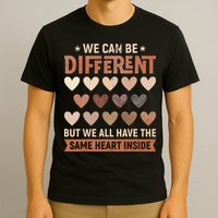 We Have The Same Heart Inside Black History Month T-Shirt