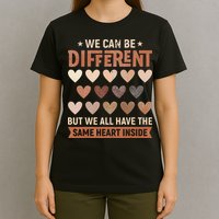 We Have The Same Heart Inside Black History Month T-Shirt