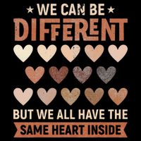 We Have The Same Heart Inside Black History Month Sustainable Bucket Hat