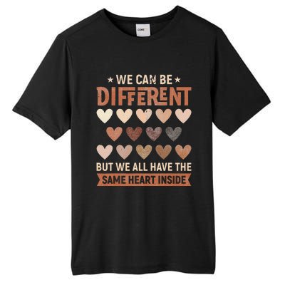 We Have The Same Heart Inside Black History Month Tall Fusion ChromaSoft Performance T-Shirt