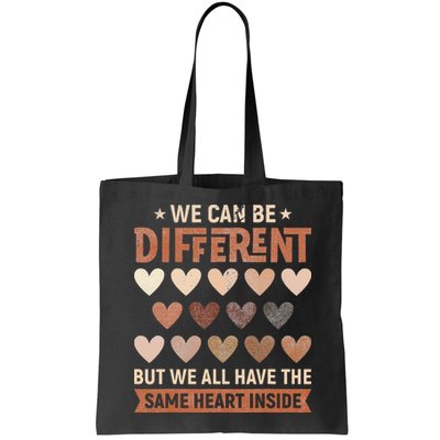 We Have The Same Heart Inside Black History Month Bag