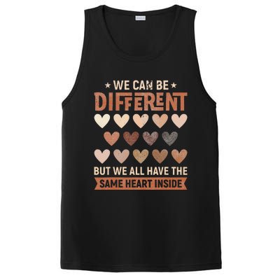 We Have The Same Heart Inside Black History Month PosiCharge Competitor Tank