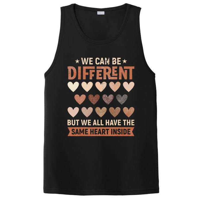 We Have The Same Heart Inside Black History Month PosiCharge Competitor Tank