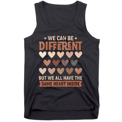 We Have The Same Heart Inside Black History Month Tank Top