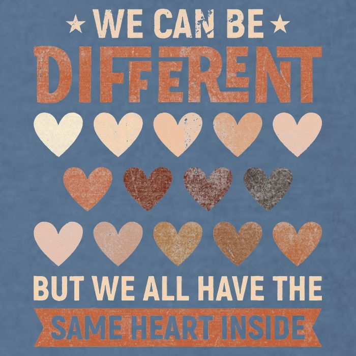 We Have The Same Heart Inside Black History Month Garment-Dyed Sweatshirt