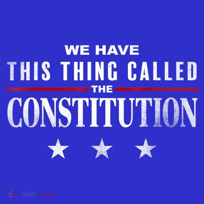 We Have This Thing Called The Constitution American Patriot 16 in Basic Backpack