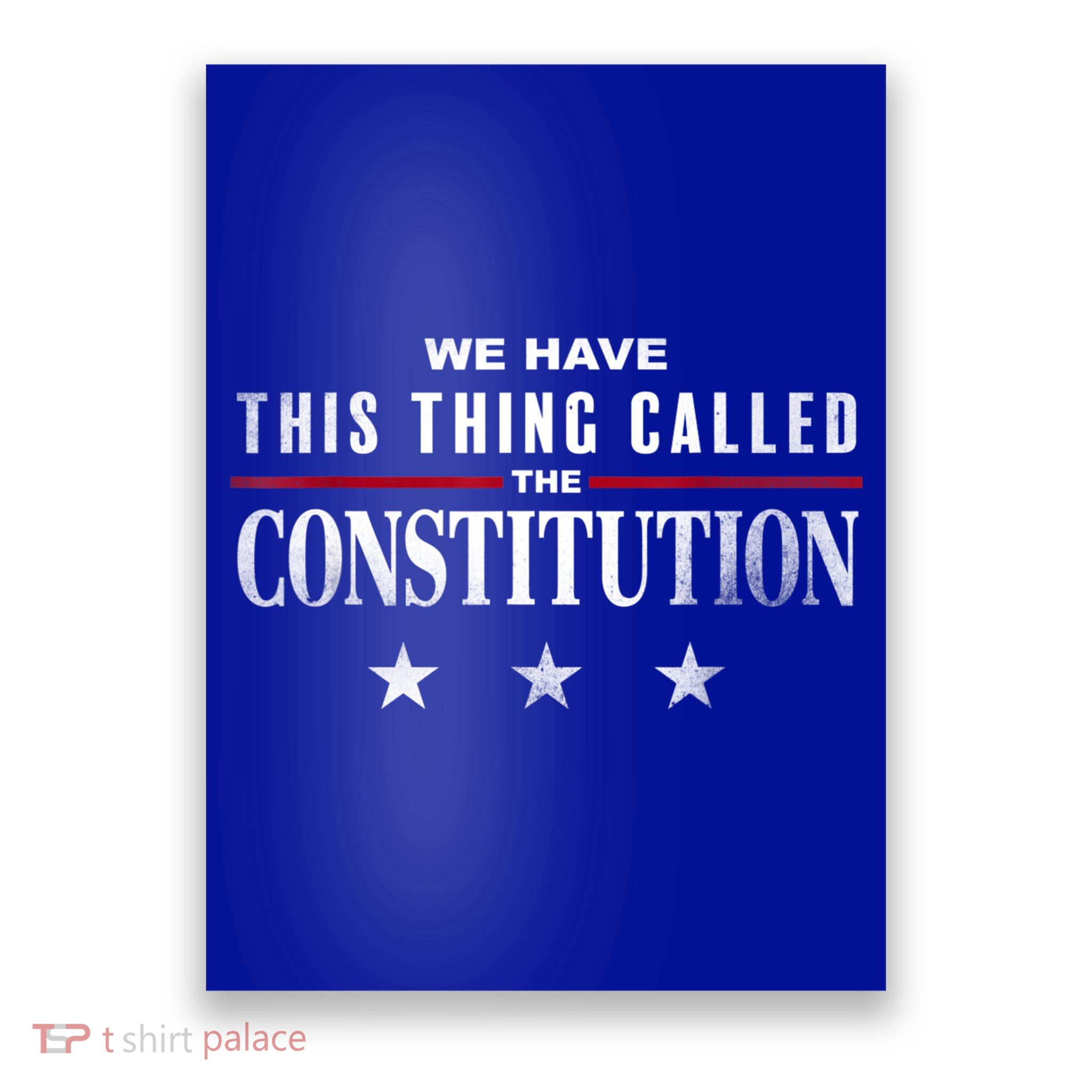 We Have This Thing Called The Constitution American Patriot Poster