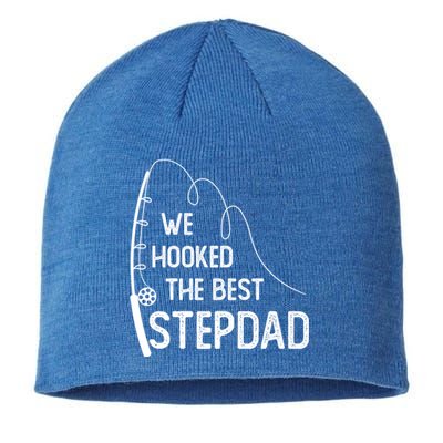 We Hooked The Best Stepdad Fishing Fathers Day Gift Sustainable Beanie