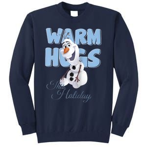 Warm Hugs This Holiday Funny Snowman Winter Tall Sweatshirt