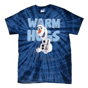 Warm Hugs This Holiday Funny Snowman Winter Tie-Dye T-Shirt