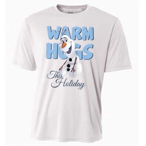 Warm Hugs This Holiday Funny Snowman Winter Cooling Performance Crew T-Shirt