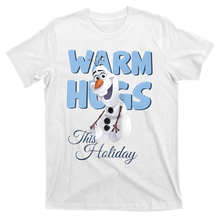 Warm Hugs This Holiday Funny Snowman Winter T-Shirt