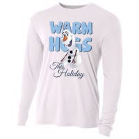 Warm Hugs This Holiday Funny Snowman Winter Cooling Performance Long Sleeve Crew