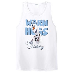 Warm Hugs This Holiday Funny Snowman Winter PosiCharge Competitor Tank