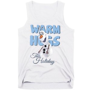 Warm Hugs This Holiday Funny Snowman Winter Tank Top