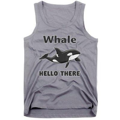 Whale Hello There Killer Whale Tank Top