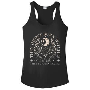 Witchy Halloween They DidnT Burn Witches They Burned Women Ladies PosiCharge Competitor Racerback Tank