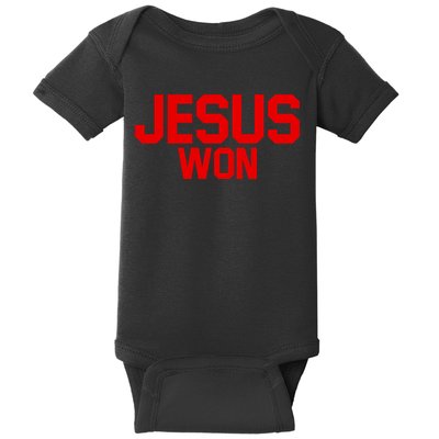Will Howard Treveyon Henderson Gee Scott Wearing Jesus Won Baby Bodysuit