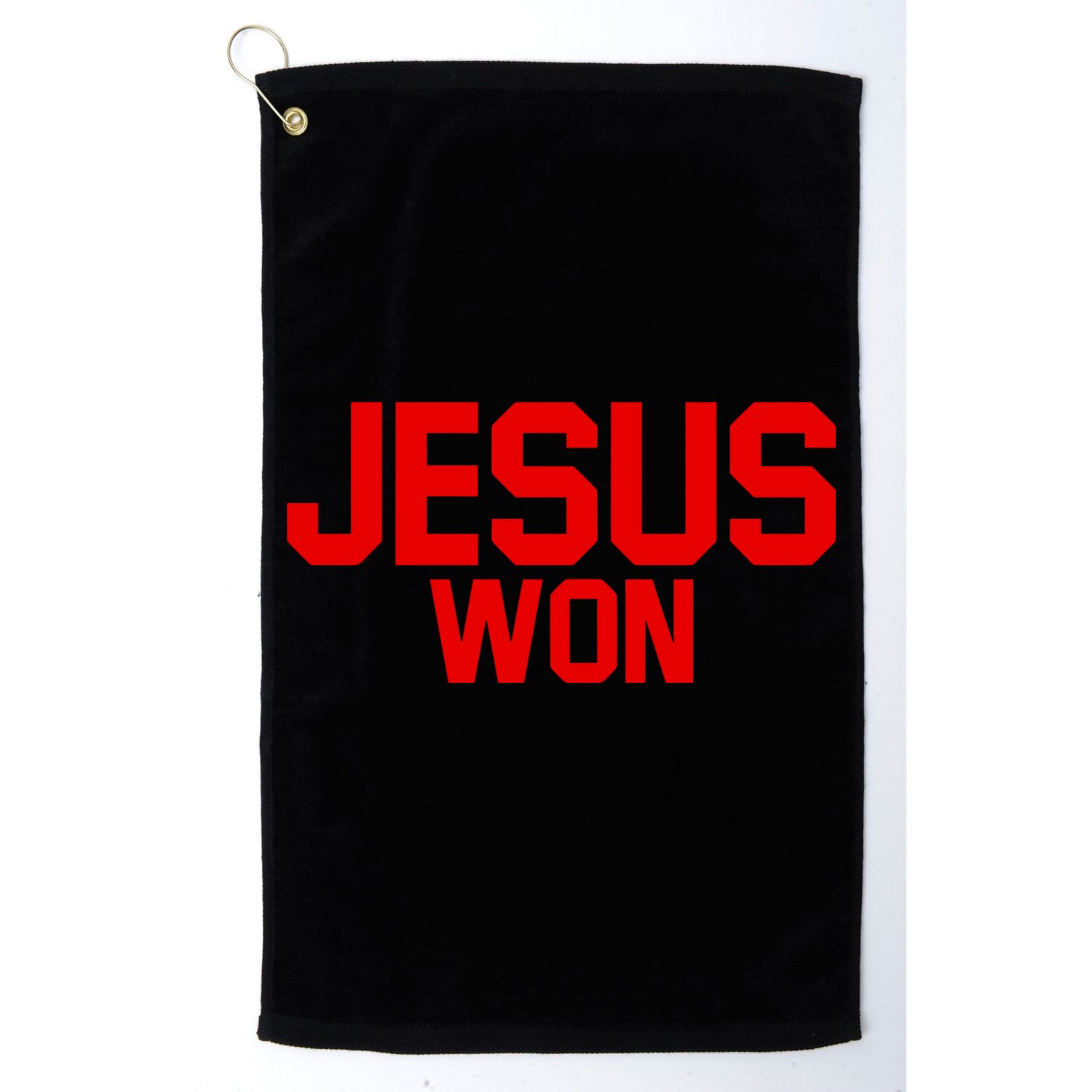 Jesus Won Golf Towel