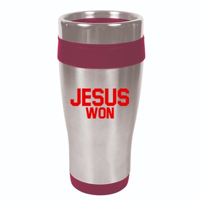 Jesus Won 16oz Travel Tumbler