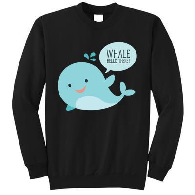 Whale Hello There Sweatshirt