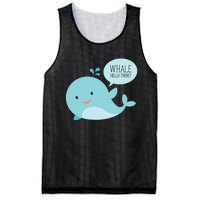 Whale Hello There Mesh Reversible Basketball Jersey Tank