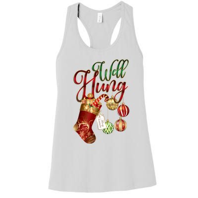 Well Hung Ugly Christmas Women's Racerback Tank