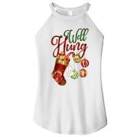 Well Hung Ugly Christmas Women's Perfect Tri Rocker Tank