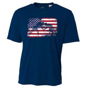 Wrestling Hoodie Usa Flag Wrestling Hoodie Cooling Performance Crew T-Shirt