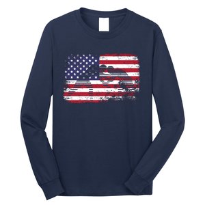 Wrestling Hoodie Usa Flag Wrestling Hoodie Long Sleeve Shirt