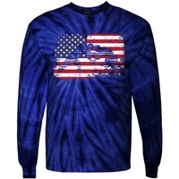 Wrestling Hoodie Usa Flag Wrestling Hoodie Tie-Dye Long Sleeve Shirt