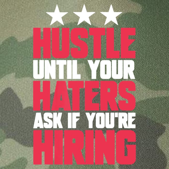 Womens Hustle Until Your Haters Ask If You're Hiring Hustle Legacy Tie Dye Trucker Hat