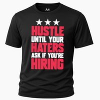 Womens Hustle Until Your Haters Ask If You're Hiring Hustle Performance Shirt