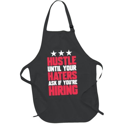 Womens Hustle Until Your Haters Ask If You're Hiring Hustle Apron