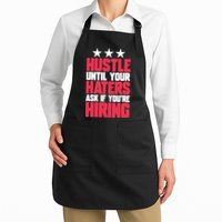 Womens Hustle Until Your Haters Ask If You're Hiring Hustle Apron
