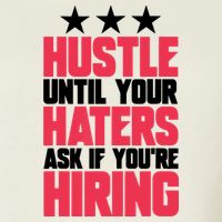 Womens Hustle Until Your Haters Ask If You're Hiring Hustle Visor
