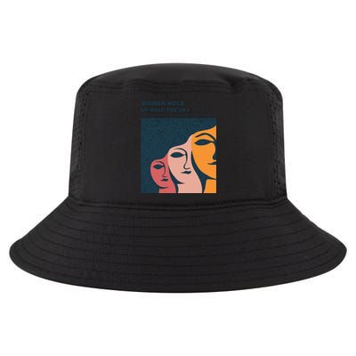 Women Hold Up Half The Sky Cool Comfort Performance Bucket Hat