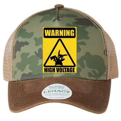 Warning High Voltage Legacy Tie Dye Trucker Hat