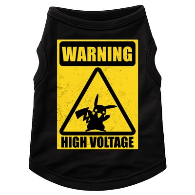 Warning High Voltage Doggie Tank