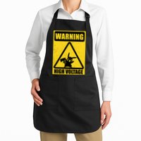 Warning High Voltage Apron