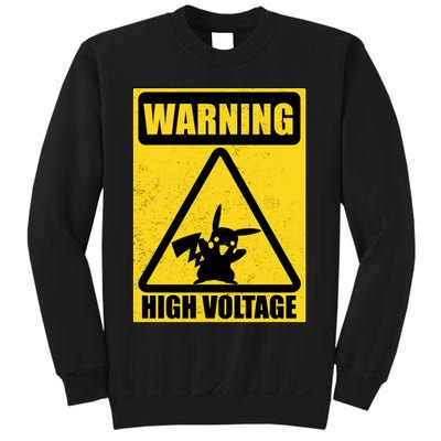 Warning High Voltage Sweatshirt