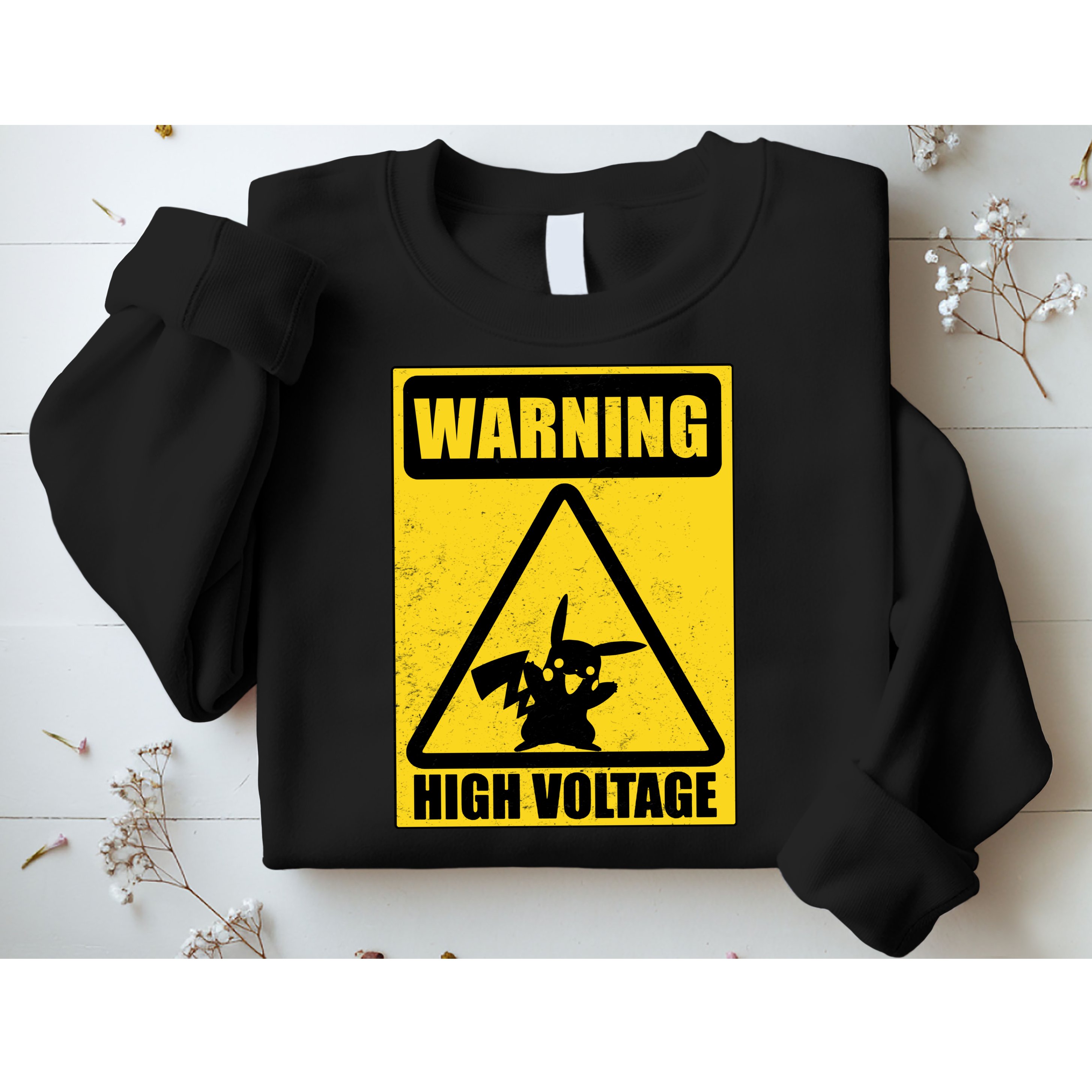 Warning High Voltage Sweatshirt