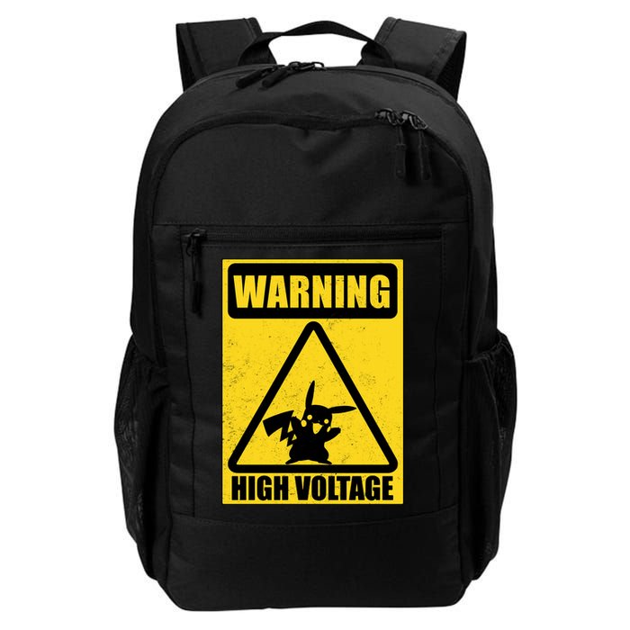 Warning High Voltage Backpack