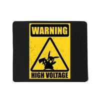 Warning High Voltage Mousepad