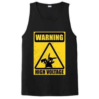 Warning High Voltage PosiCharge Competitor Tank