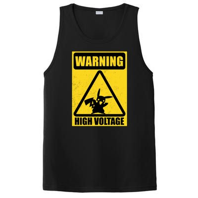 Warning High Voltage PosiCharge Competitor Tank