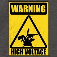 Warning High Voltage Vector Backpack