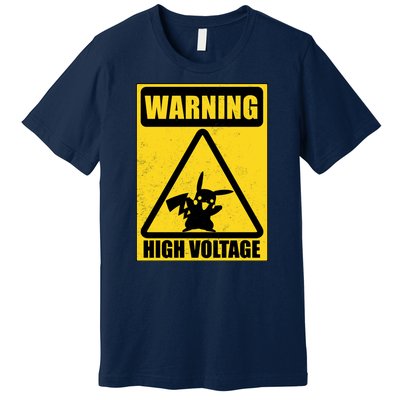 Warning High Voltage Premium T-Shirt